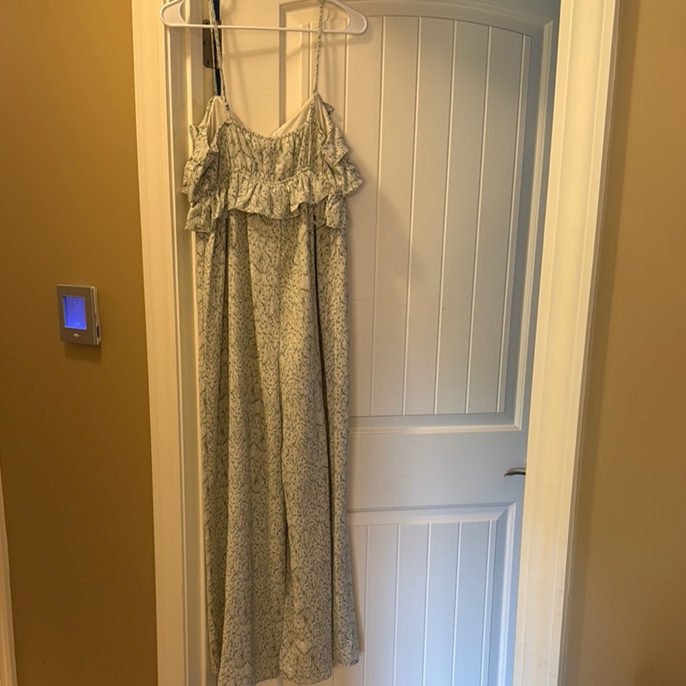 Floral Ruffle Maxi Dress